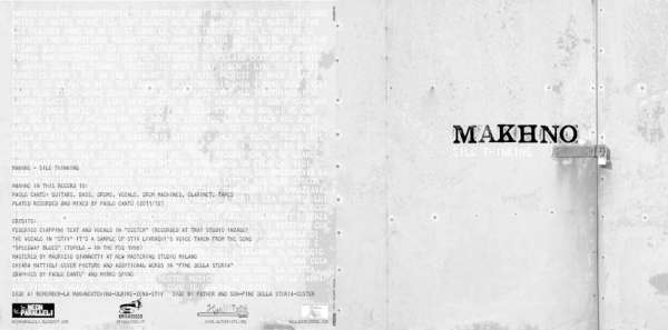  Makhno - Silo Thinking (vinyl 12
