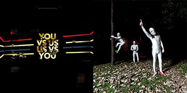  Dispo / Barberos - You vs Us Us vs You (vinyl 12